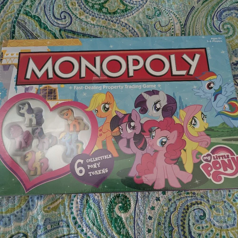 My Little Pony Monopoly Board Game NIB - Picture 1 of 8